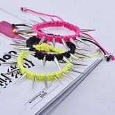 pulseira spike ajustavel (uni)