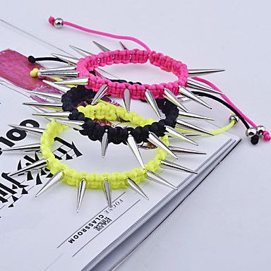 pulseira spike ajustavel (uni)